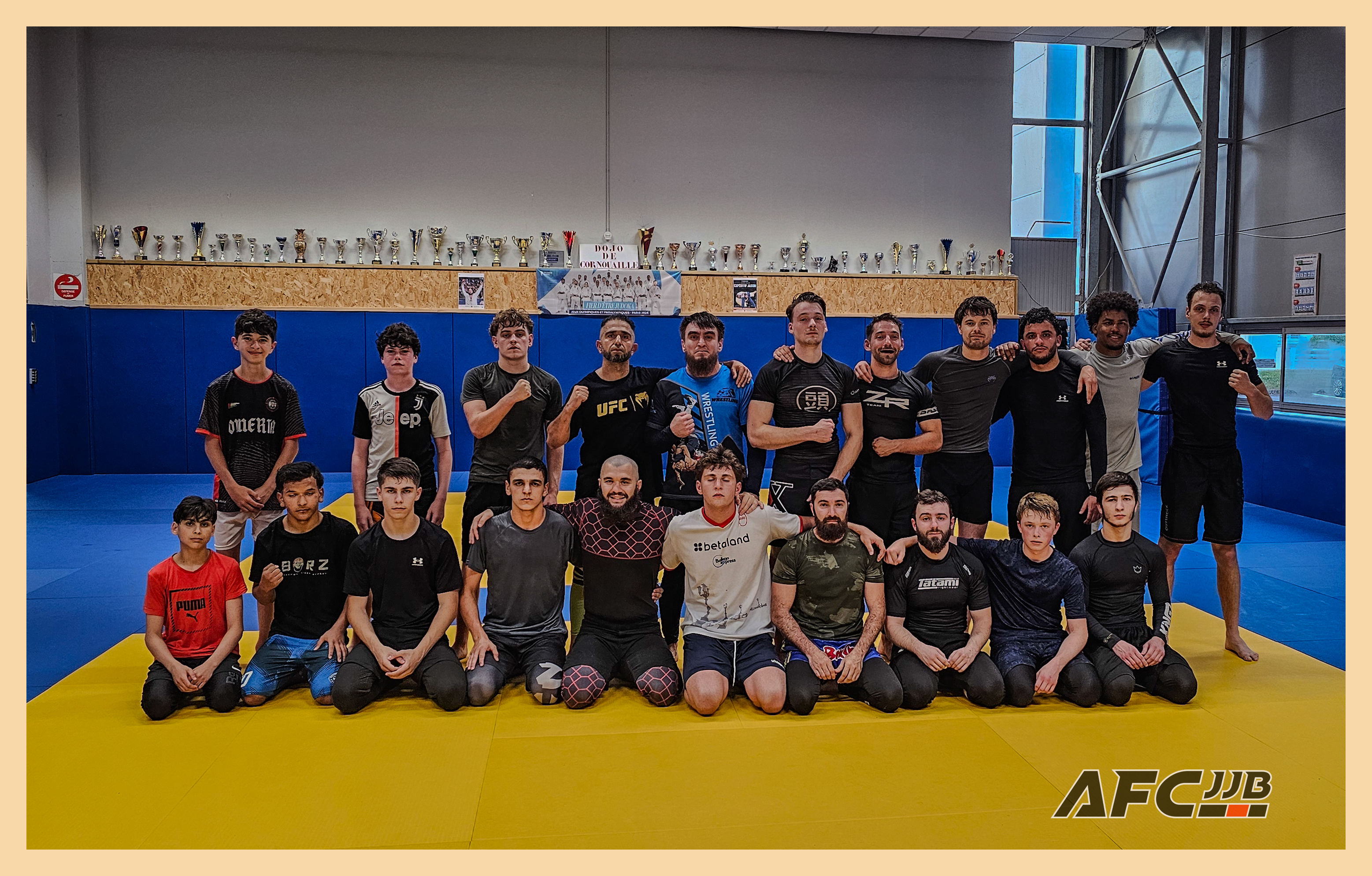 Entrainement de grappling